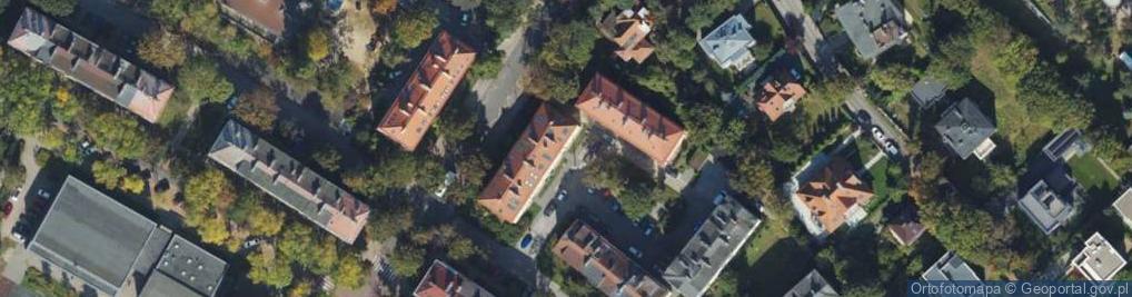 Zdjęcie satelitarne Legionów ul.