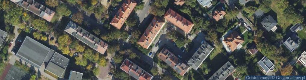 Zdjęcie satelitarne Legionów ul.