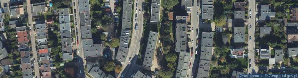 Zdjęcie satelitarne Legionów ul.