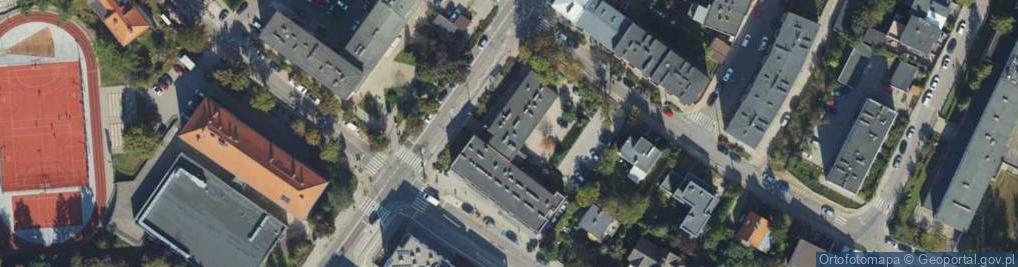 Zdjęcie satelitarne Legionów ul.