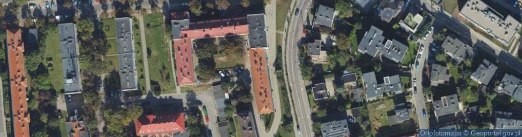 Zdjęcie satelitarne Legionów ul.