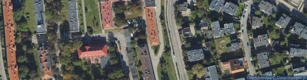 Zdjęcie satelitarne Legionów ul.