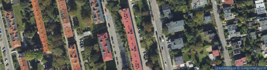 Zdjęcie satelitarne Legionów ul.