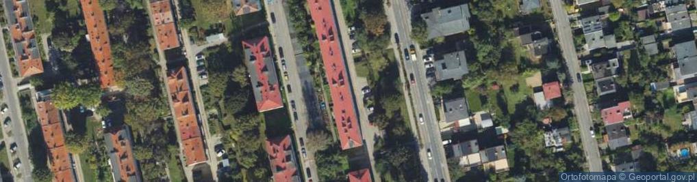 Zdjęcie satelitarne Legionów ul.