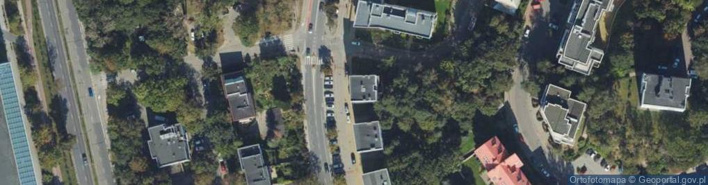 Zdjęcie satelitarne Legionów ul.