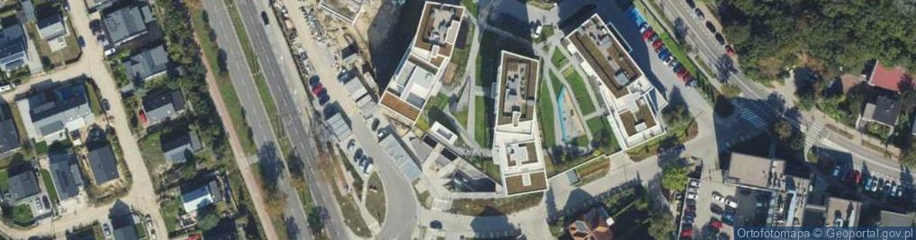 Zdjęcie satelitarne Legionów ul.