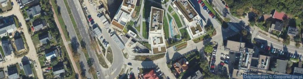 Zdjęcie satelitarne Legionów ul.