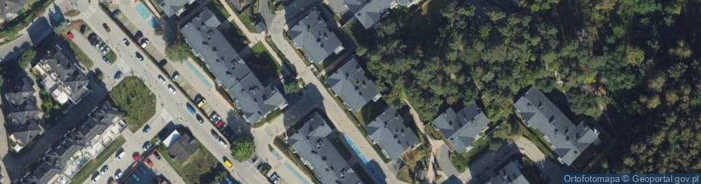 Zdjęcie satelitarne Leśna ul.
