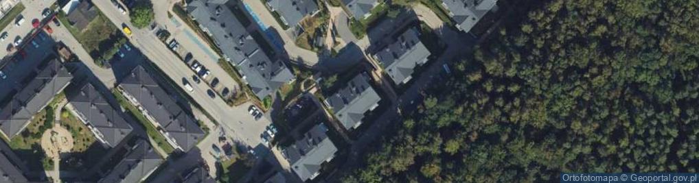 Zdjęcie satelitarne Leśna ul.