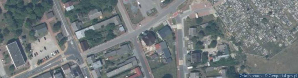 Zdjęcie satelitarne Leżeńska ul.