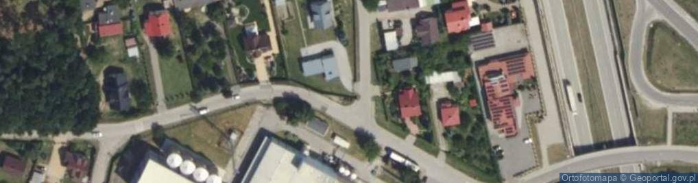 Zdjęcie satelitarne Leśna ul.