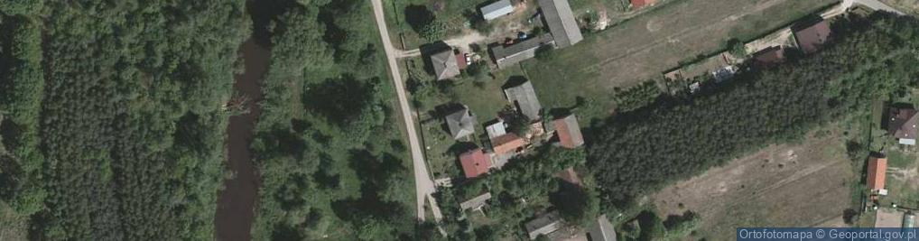 Zdjęcie satelitarne Łęgowa ul.