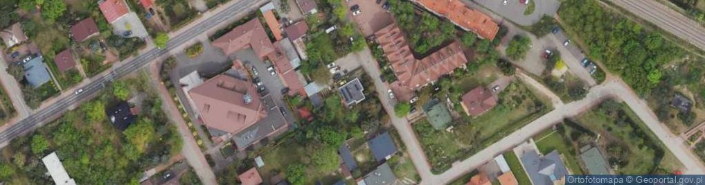 Zdjęcie satelitarne Leśna ul.