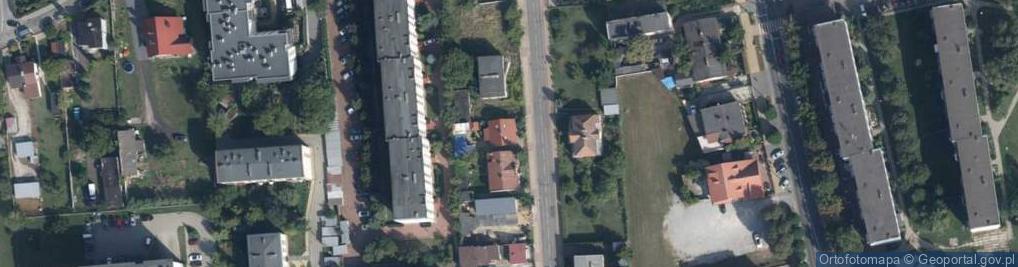 Zdjęcie satelitarne Lewiczyńska ul.