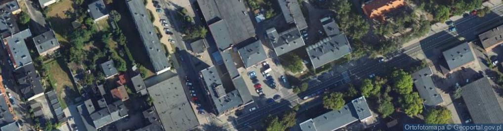 Zdjęcie satelitarne Legionów ul.