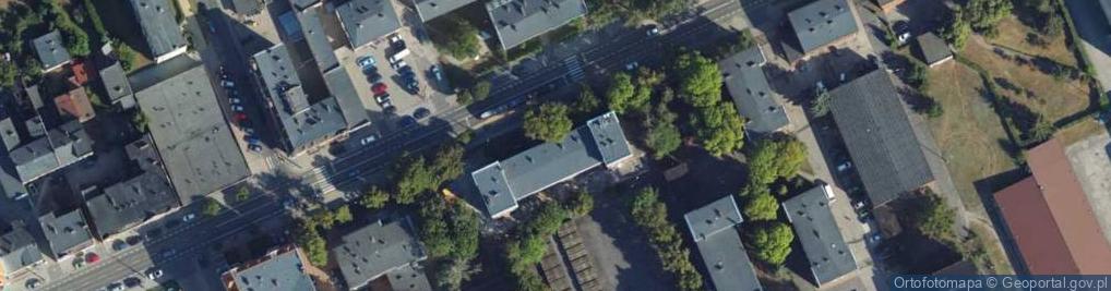 Zdjęcie satelitarne Legionów ul.