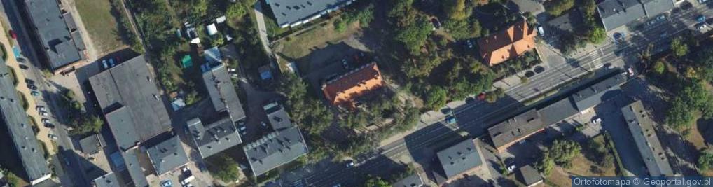 Zdjęcie satelitarne Legionów ul.