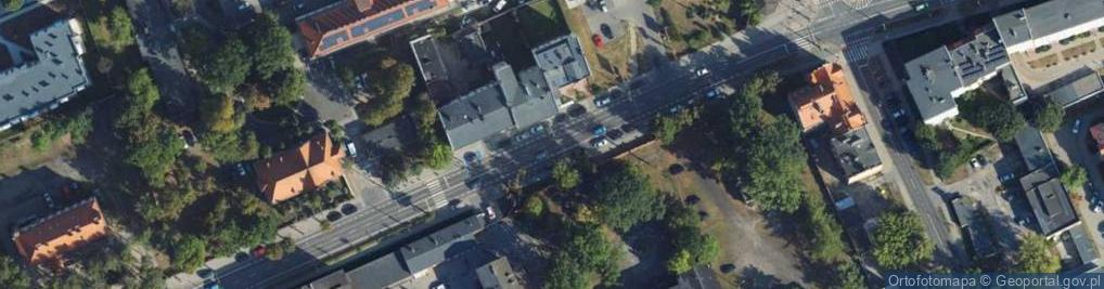 Zdjęcie satelitarne Legionów ul.