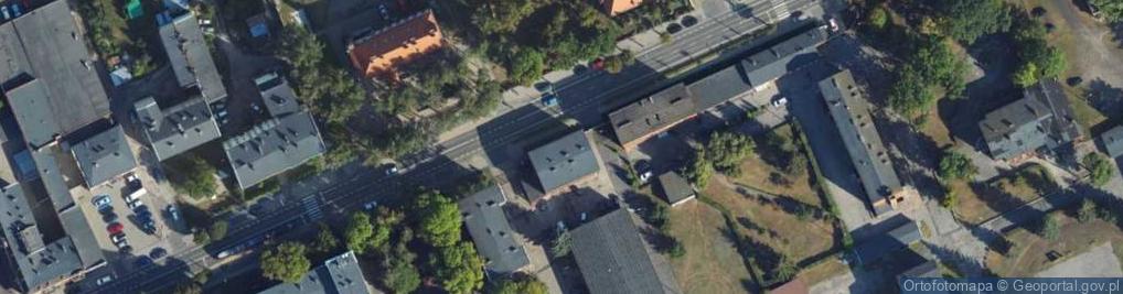 Zdjęcie satelitarne Legionów ul.