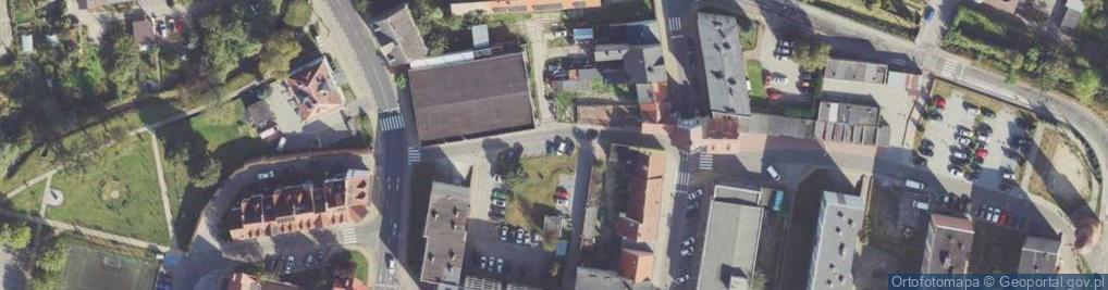 Zdjęcie satelitarne Leśna ul.
