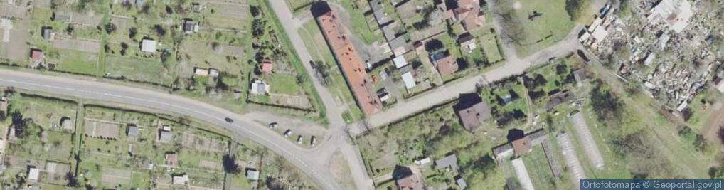 Zdjęcie satelitarne Legnicka ul.