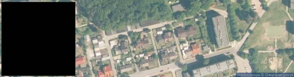Zdjęcie satelitarne Leśna ul.