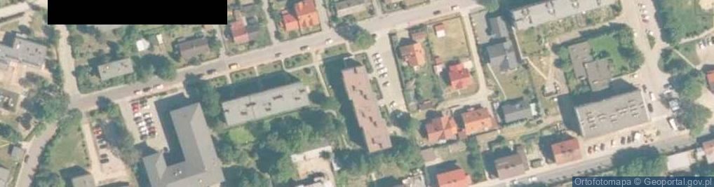 Zdjęcie satelitarne Leśna ul.