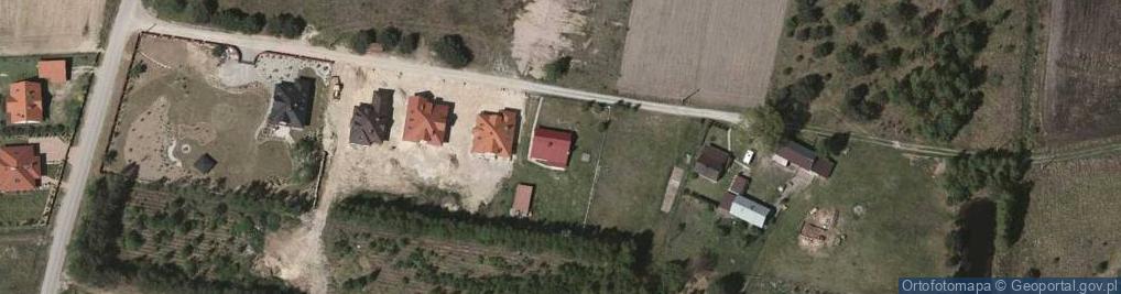 Zdjęcie satelitarne Leśne Tarasy ul.