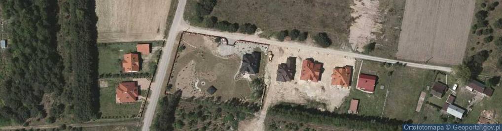 Zdjęcie satelitarne Leśne Tarasy ul.