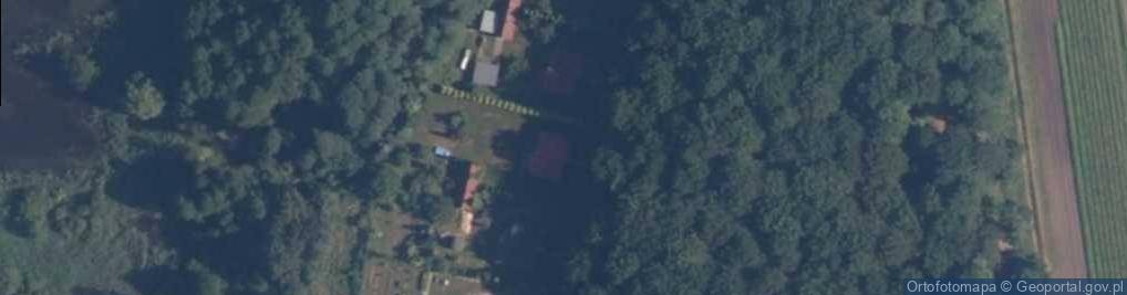 Zdjęcie satelitarne Leśniczówka Hajda ul.