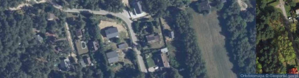Zdjęcie satelitarne Letniskowa ul.