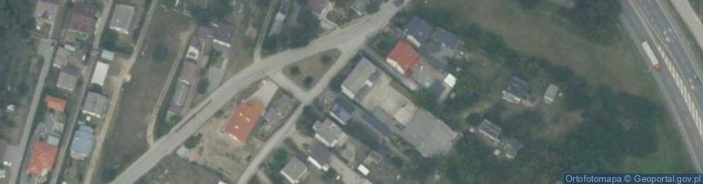 Zdjęcie satelitarne Leśna ul.
