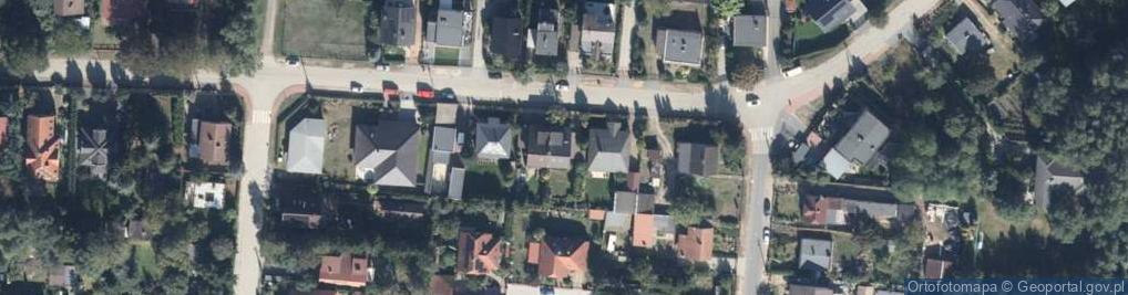 Zdjęcie satelitarne Leśna ul.
