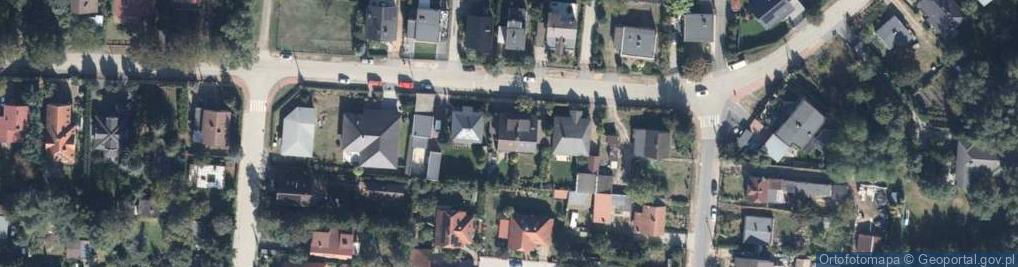 Zdjęcie satelitarne Leśna ul.