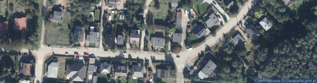 Zdjęcie satelitarne Leśna ul.