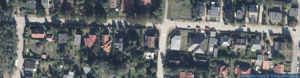 Zdjęcie satelitarne Leśna ul.