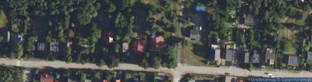 Zdjęcie satelitarne Leśna ul.