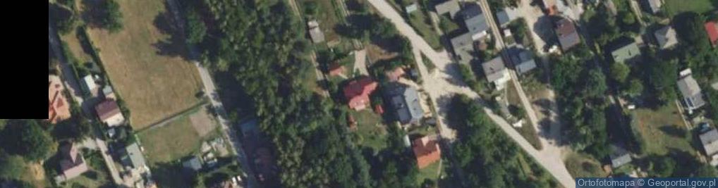 Zdjęcie satelitarne Leśnej Polany ul.