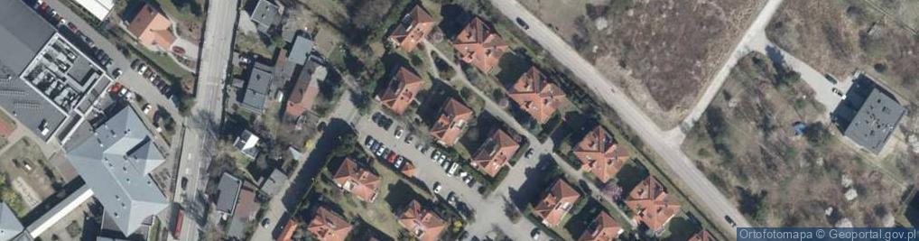 Zdjęcie satelitarne Letniskowa ul.