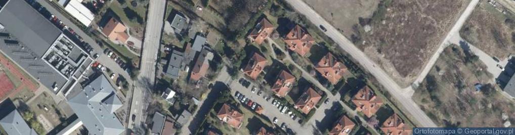 Zdjęcie satelitarne Letniskowa ul.