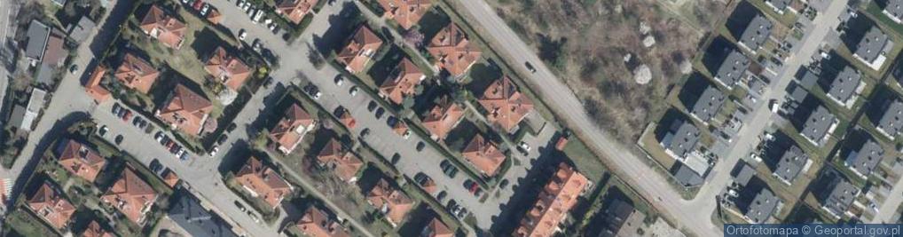 Zdjęcie satelitarne Letniskowa ul.