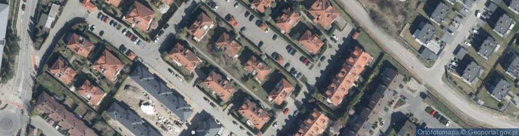 Zdjęcie satelitarne Letniskowa ul.