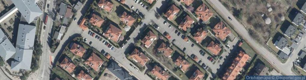 Zdjęcie satelitarne Letniskowa ul.