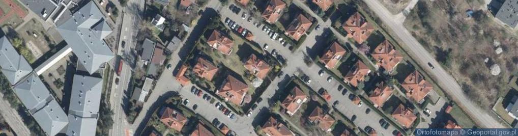 Zdjęcie satelitarne Letniskowa ul.