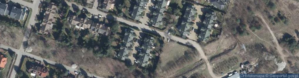 Zdjęcie satelitarne Leszczynowy Zaułek ul.