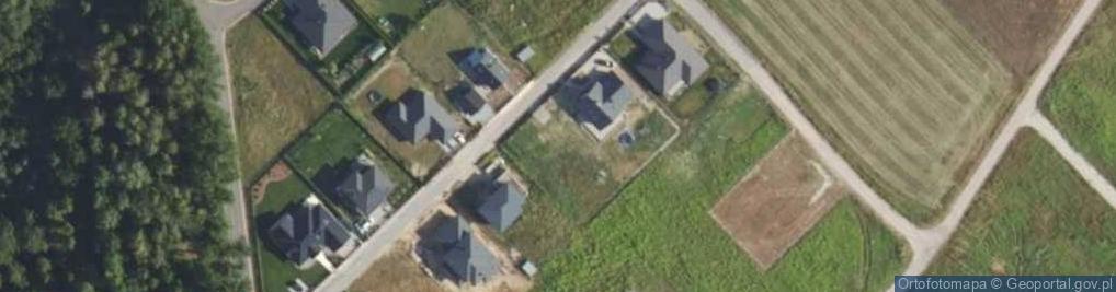 Zdjęcie satelitarne Leśnej Krainy ul.