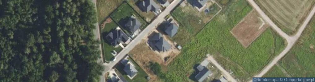 Zdjęcie satelitarne Leśnej Krainy ul.