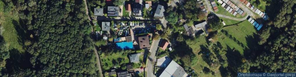 Zdjęcie satelitarne Leśnego Potoku ul.