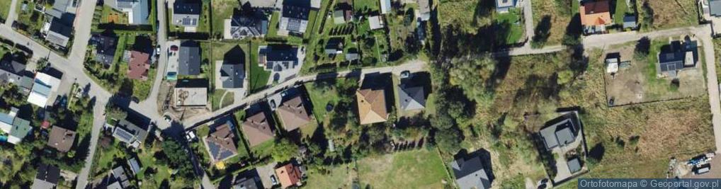 Zdjęcie satelitarne Leszczy ul.