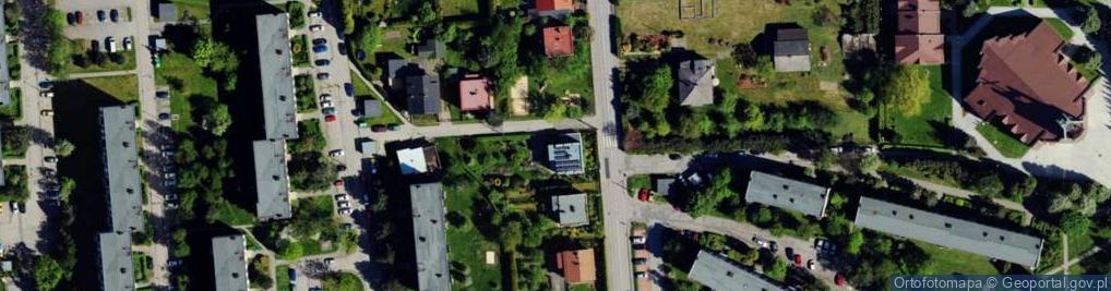 Zdjęcie satelitarne Legionów ul.